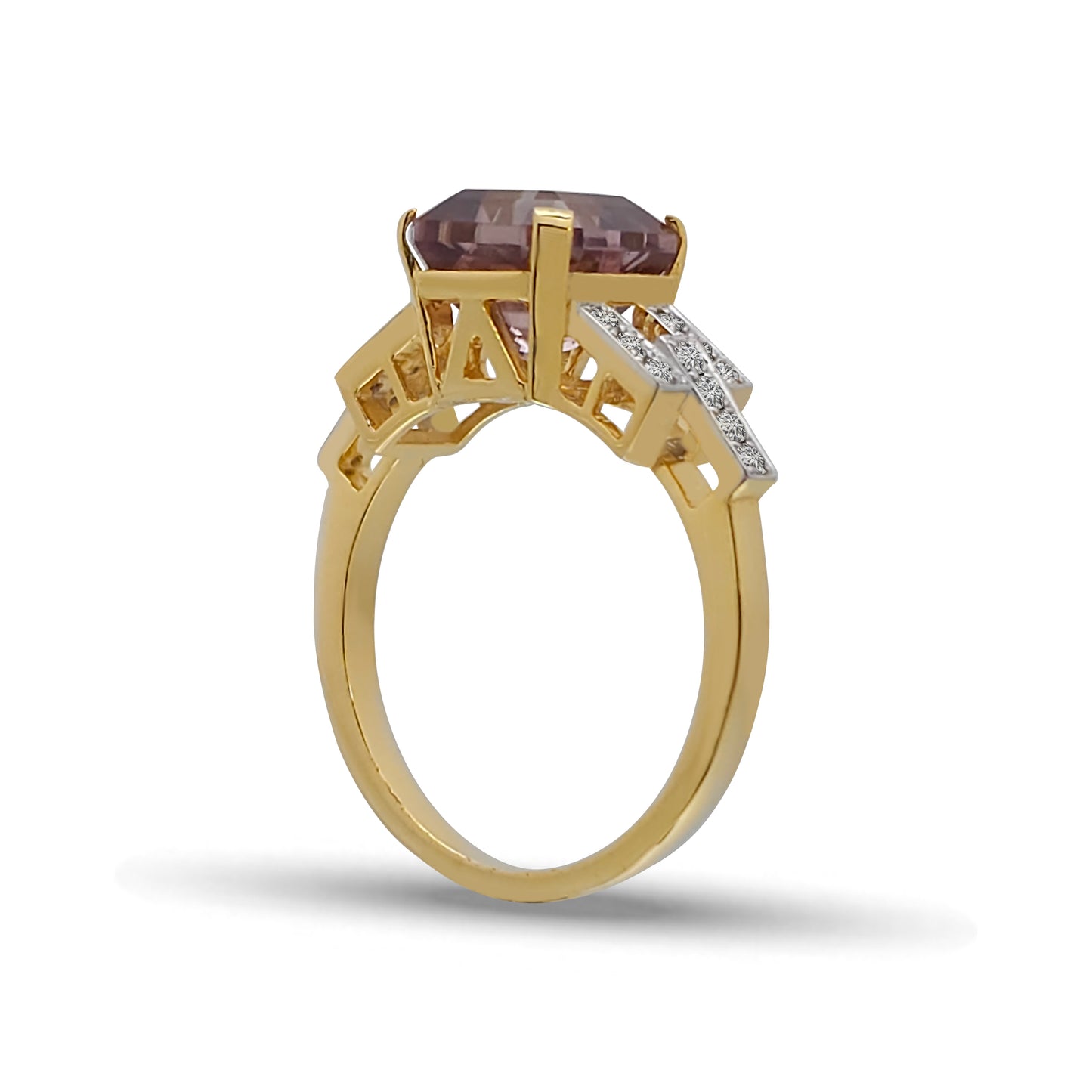 Diaspore Yellow-Gold Ring